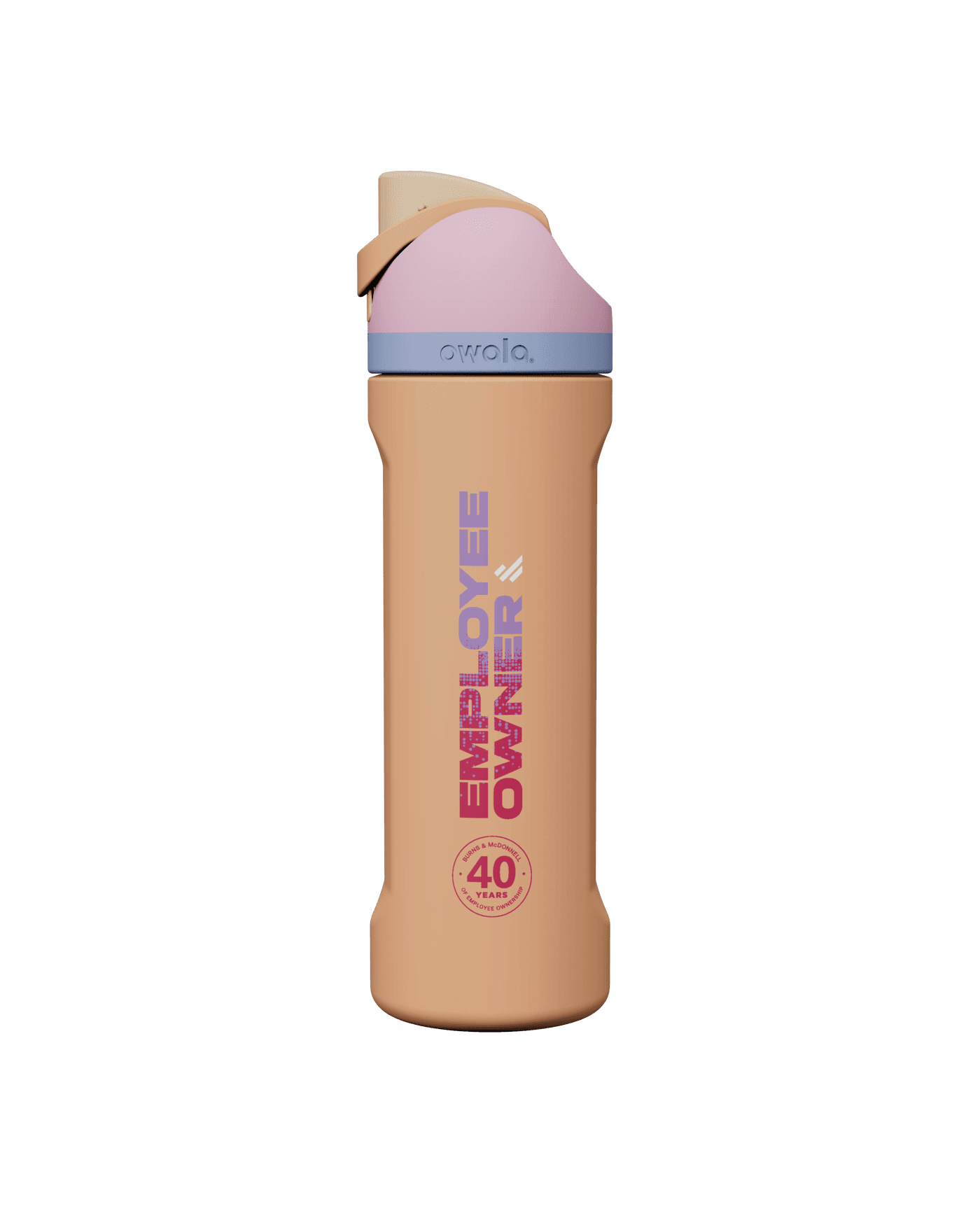 Owala water bottle in Orange